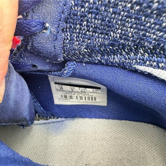 Nike Hyperdunk 2017 Flyknit Men Size 10 917726-400 College Navy Training Shoes - Picture 10 of 11